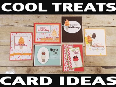 Stamping Jill - Cool Treats Card Ideas