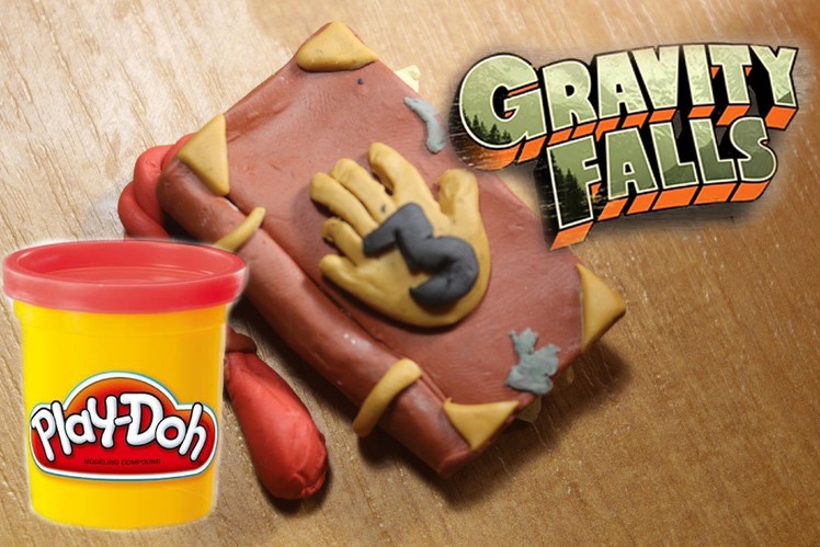 Stop motion Play Doh How to make a gravity falls journal Гравити Фолз