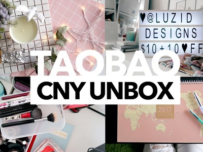 Taobao Haul unboxing | VforVisala