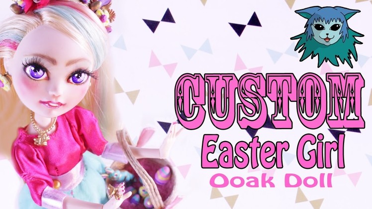 Tutorial: Custom Easter Girl Ooak Doll, Ever After high Apple White Repaint