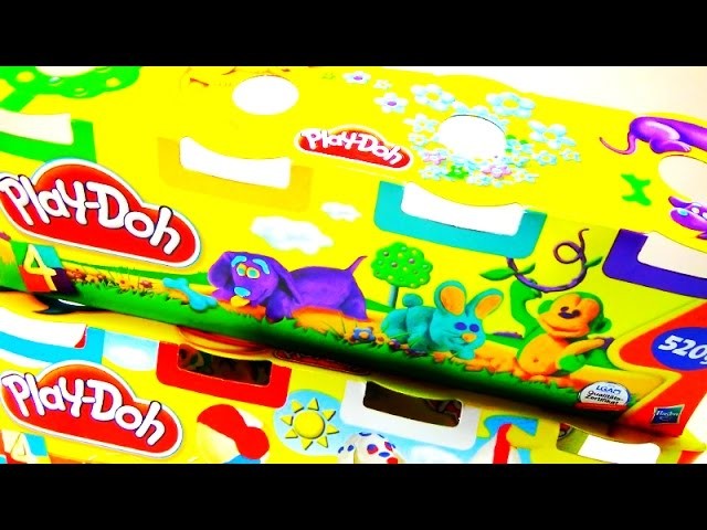 VIDEO FOR KIDS Play Doh Set 8 Tub Pack Unboxing Learn Colors Playdough Video For Kids and Children