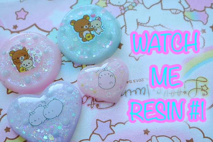 Watch Me Resin #1: Trying new molds!