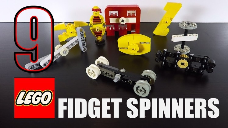 9 LEGO Fidget Spinner Toy Tutorials - How to Make a Fidget Spinner