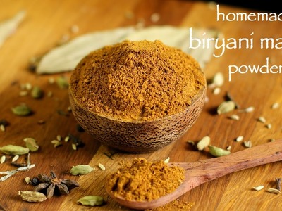 Biryani masala recipe | how to make homemade biryani masala powder