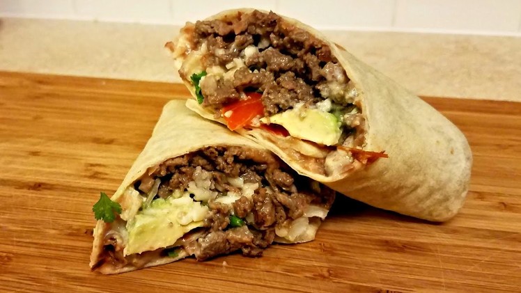 Carne Asada Burrito Recipe - How to make a Burrito