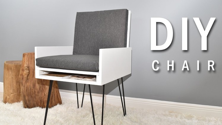 Chair with secret compartment DIY