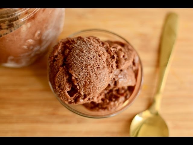 Chocolate Frozen Yogurt Recipe | How to Make Frozen Chocolate Banana  Lassi