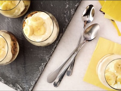 Dessert Recipes - How to Make Banana Pudding Parfaits