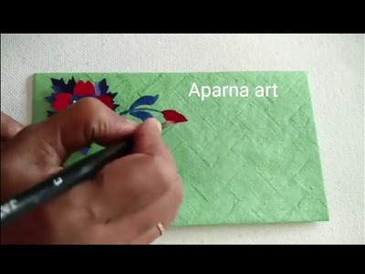 DIY : How to make  decorative envelopes in simple and easy way, Art and craft