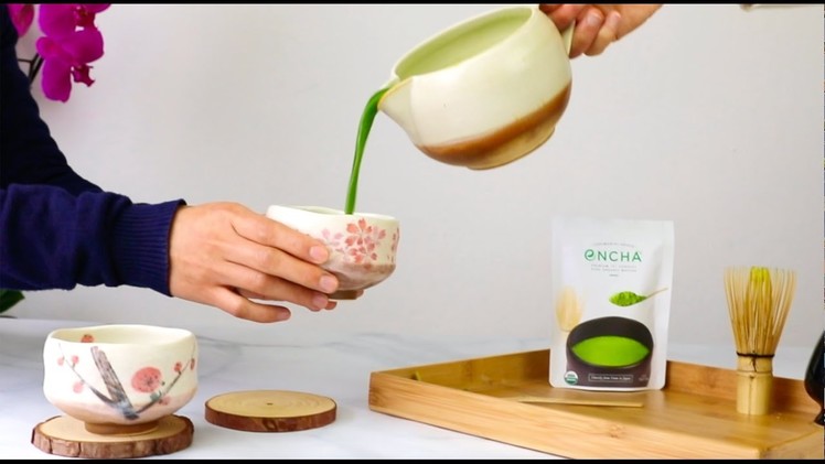 Encha: How to Make and Serve Organic Matcha