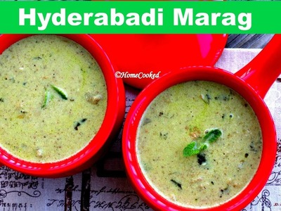 [ENG]Hyderabadi Marag - Wedding Special | How To Make Mutton Stew.Soup