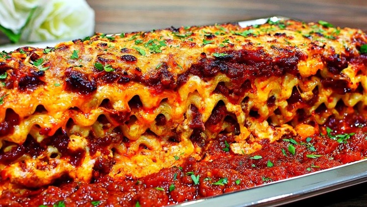EPIC LASAGNA - How to make the best Lasagna Recipe