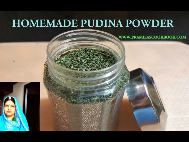 Homemade Pudina Powder | How To Make Pudina Powder At Home | सूखा पुदीना पाउडर