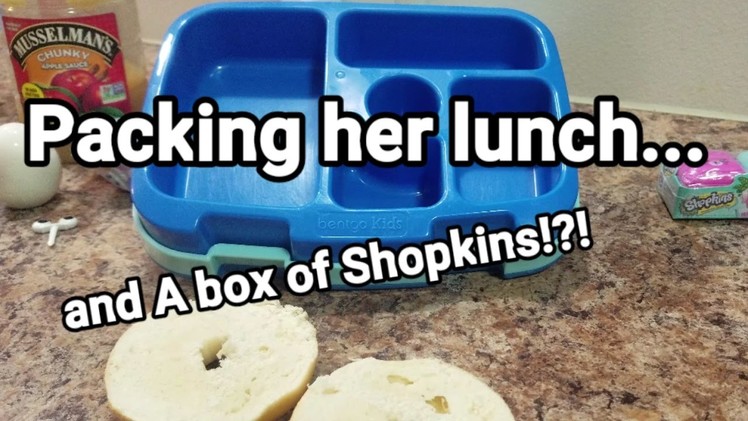 How I make my kindergartener's lunches - Bento Box Style - Week 17