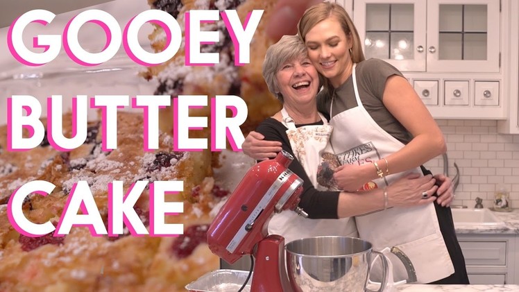 How to bake GOOEY BUTTER | Karlie Kloss