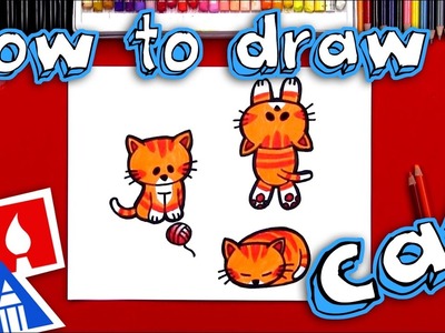 How To Draw A Cartoon Cat
