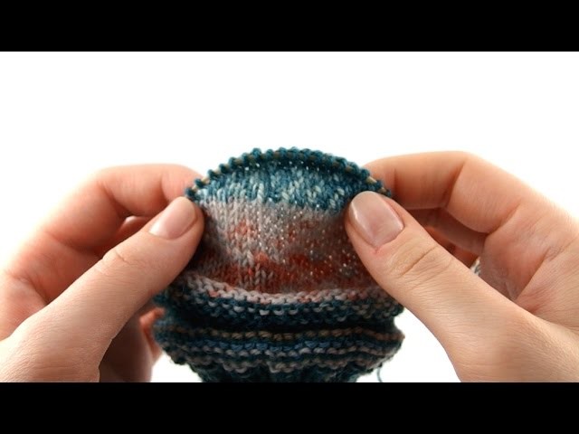 How to Knit on 9 inch Circular #3 Heel