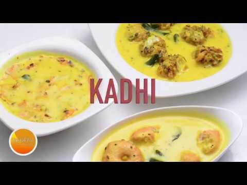 How To Make 3 Simple Dahi Ki Kadhi - Besan Kadhi Recipe by Vahchef