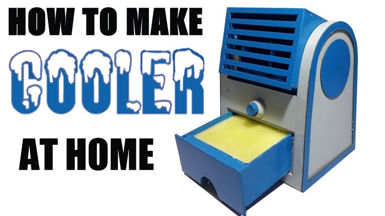 How to Make a Air Cooler at Home - Easy Way