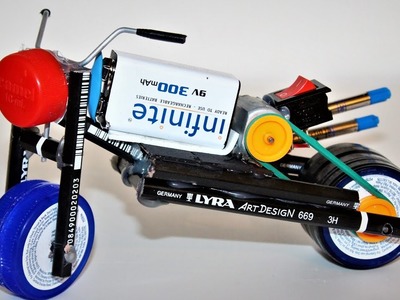 How to Make a Bike - Battery operated Motorcycle