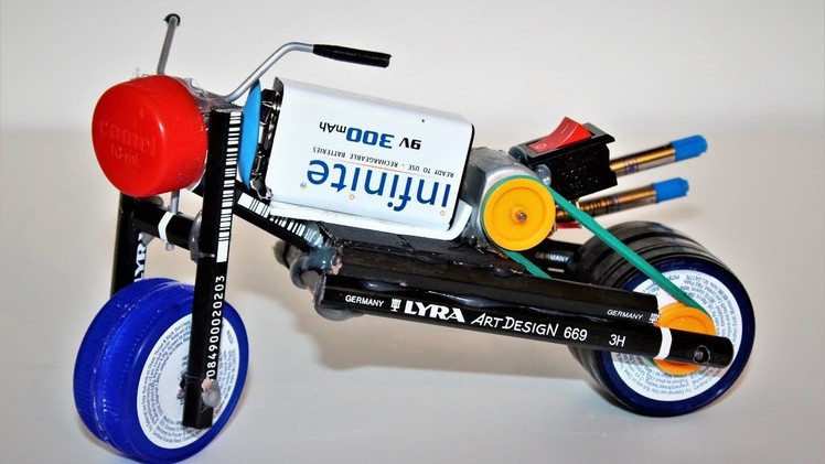 How to Make a Bike - Battery operated Motorcycle