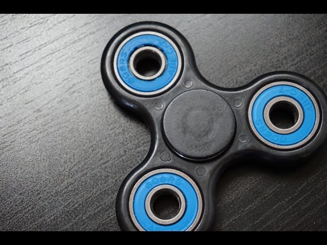 HOW TO MAKE A FIDGET SPINNER WITH ONLY 1 BEARING