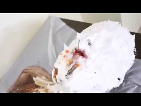 How To Make a Giant Chocolate Easter Bunny (Reverse)