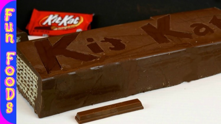 How to Make a Giant Kit Kat Candy Bar
