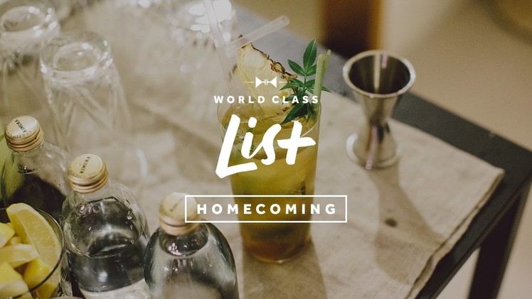 How To Make a Homecoming Cocktail | World Class Drinks