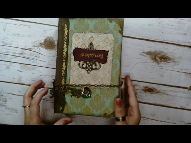 How to make a Junk Journal with Your Stash