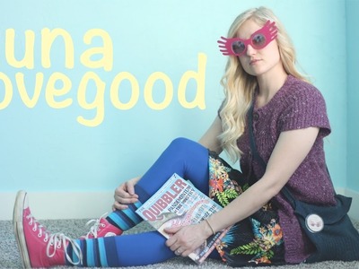 How To Make A Luna Lovegood Costume! Harry Potter Cosplay!