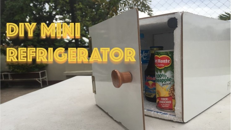 How to make a Mini Refrigerator