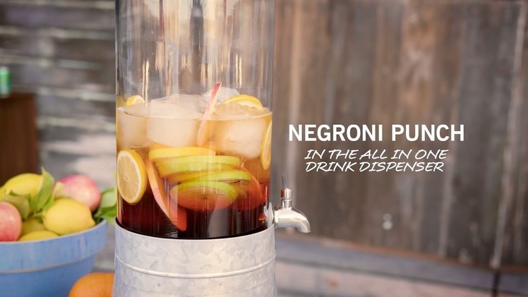 How To Make a Negroni Punch