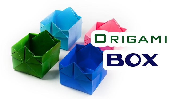 How to make a paper box | Origami BOX