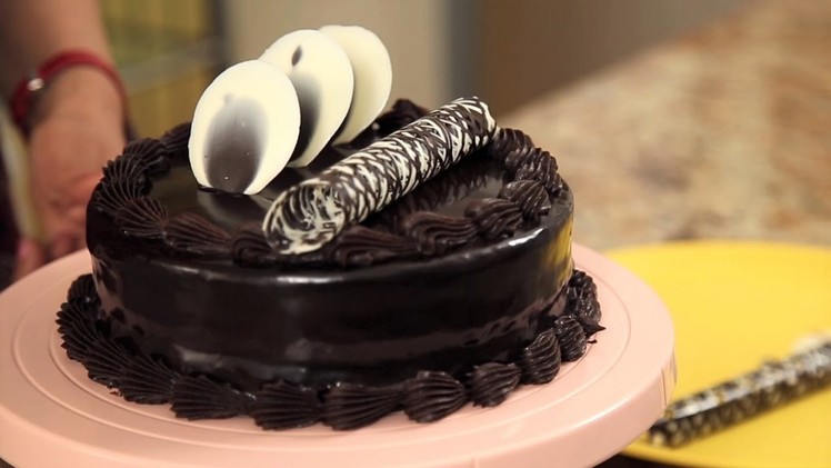 How to make a Quick and easy Eggless Double Truffle Layered Cake