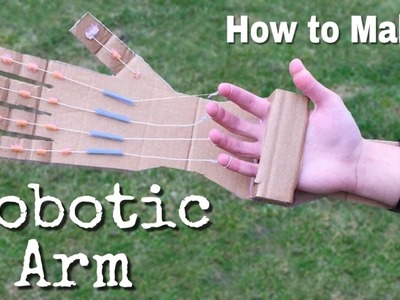 How to Make a Robotic Arm at Home out of Cardboard
