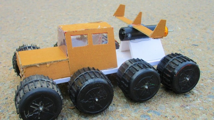 How To Make a Rocket Car -  make your own creation