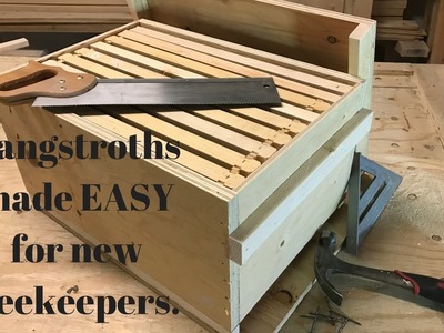 How to make a simple Langstroth beehive