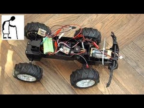 How to make a toy car with a motor and battery at home