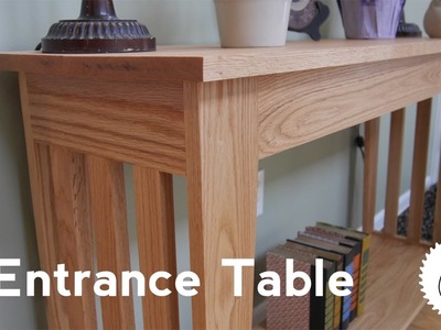 How to Make an Entrance Table!