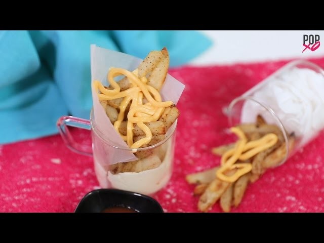 How To Make Baked Cheesy Garlic French Fries - POPxo Food