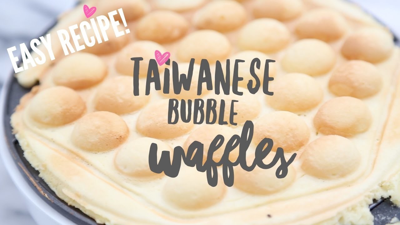 How to Make Bubble Waffles ♥ Egg Waffle Recipe!