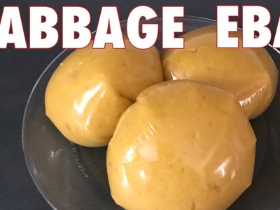 HOW TO MAKE CABBAGE EBA