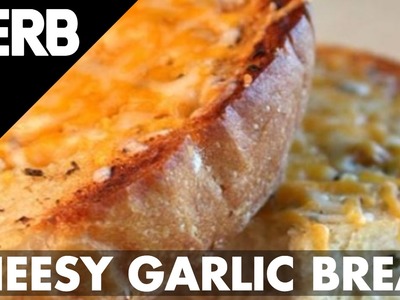 How to Make Cannabis-Infused Cheese Stuffed Garlic Bread | HERB Video Recipes