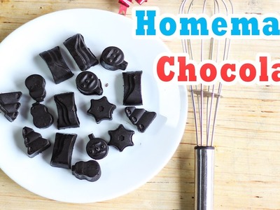 How To Make Chocolates At Home - Chocolate Recipes - Recipes In Hindi - EP-205