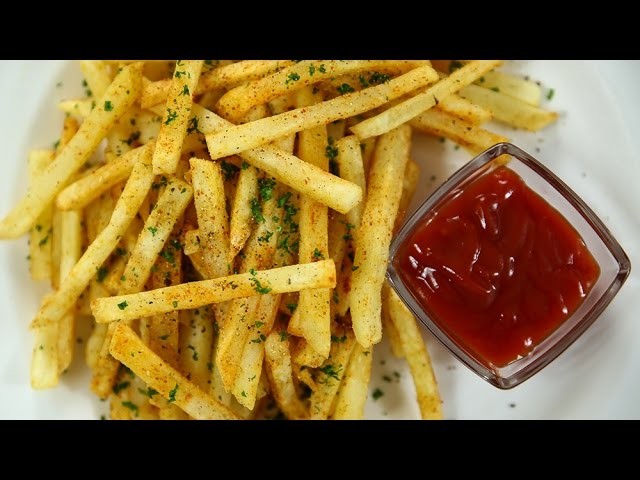 How to Make Crispy French Fries Recipe, Homemade Perfect French Fr