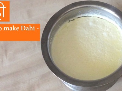 How to Make Dahi or Curd at Home - Malai Wala Dahi Recipe