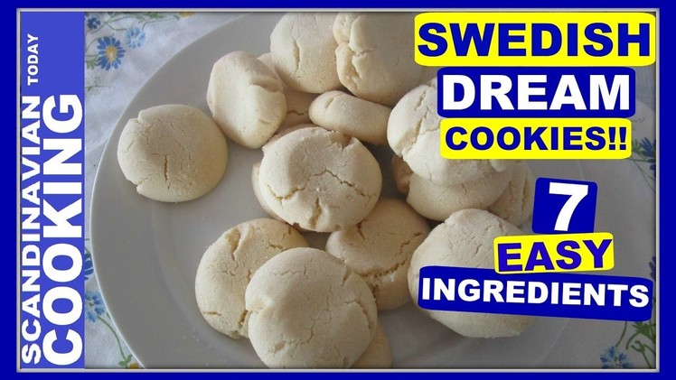 How To Make Easy Swedish Dream Cookies ????Drömmar