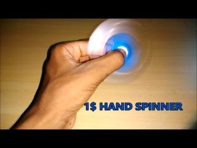 How To Make Fidget Spinner Without Ball Bearings Under 1$