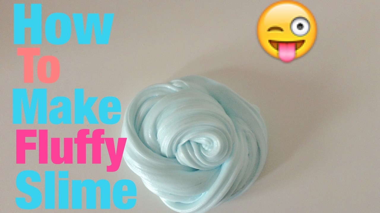 How To Make Fluffy Slime Without Borax And Detergent (uk)
